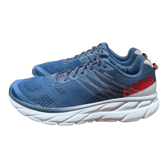 HOKA ONE ONE Clifton 6 Running Shoes Size 14 - Picture 3 of 9